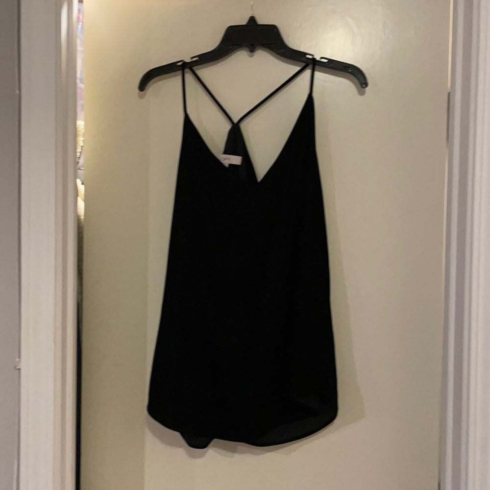 VELOUR STRAP TANK